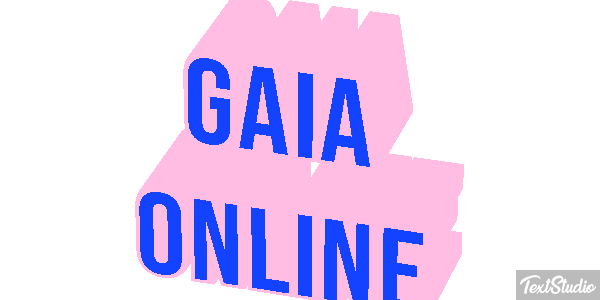 Gaia Online Efecto de texto