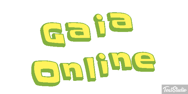 Gaia Online Efecto de texto