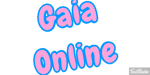 Gaia Online Efecto de texto