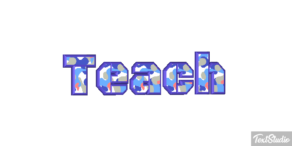Teach Efekt tekstowy