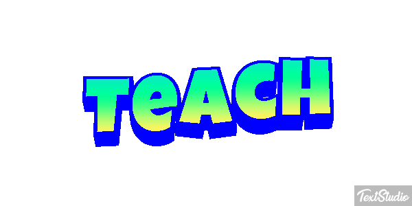Teach Efekt tekstowy