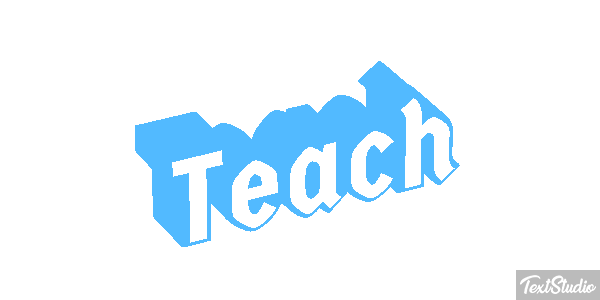 Teach Efekt tekstowy