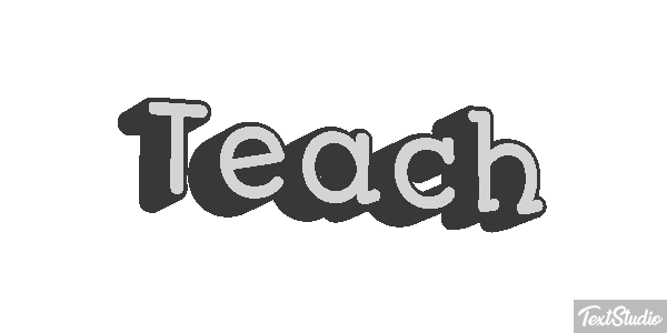 Teach Efekt tekstowy