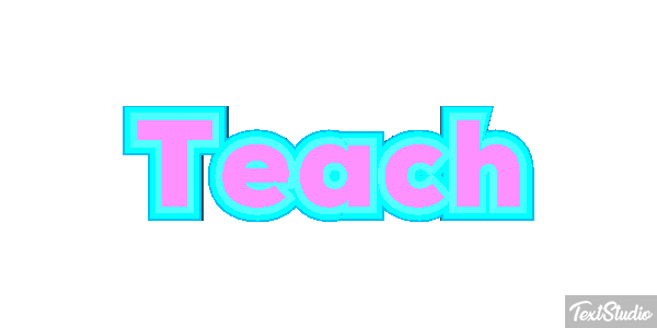 Teach Efekt tekstowy