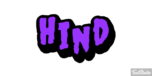 Hind Efeito do texto