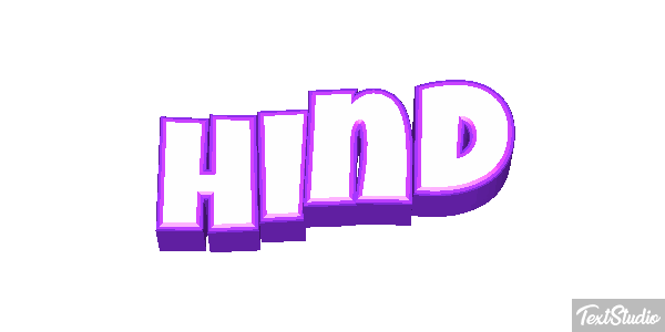 Hind Efeito do texto