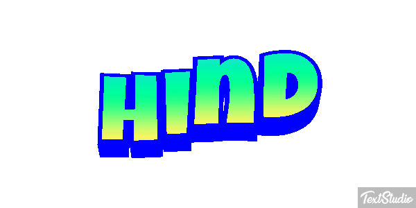 Hind Efeito do texto