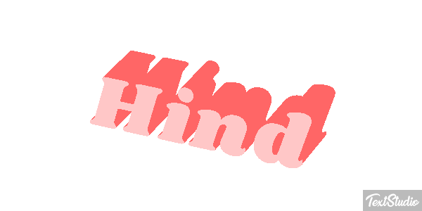 Hind Efeito do texto