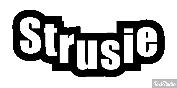 Strusie Effet de texte