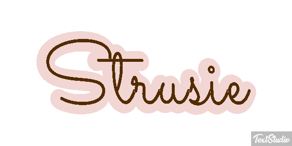 Strusie Effet de texte