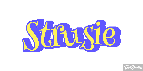 Strusie Effet de texte