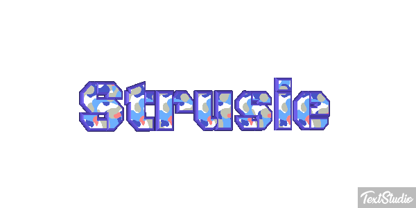 Strusie Effet de texte