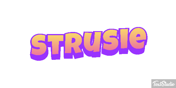 Strusie Effet de texte
