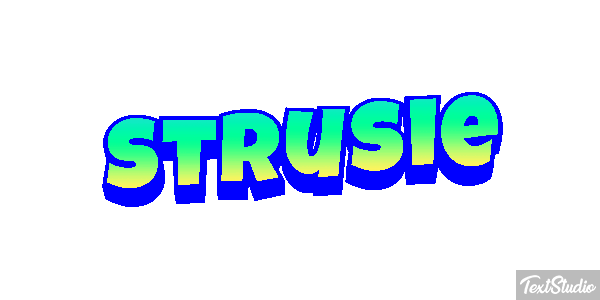 Strusie Effet de texte