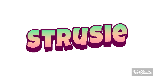 Strusie Effet de texte