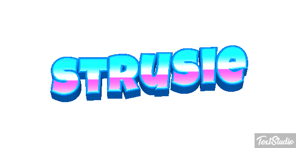 Strusie Effet de texte