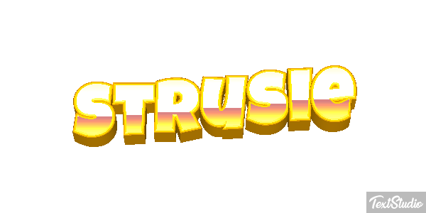 Strusie Effet de texte