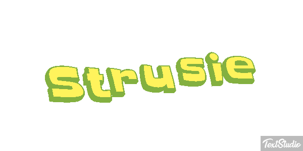 Strusie Effet de texte