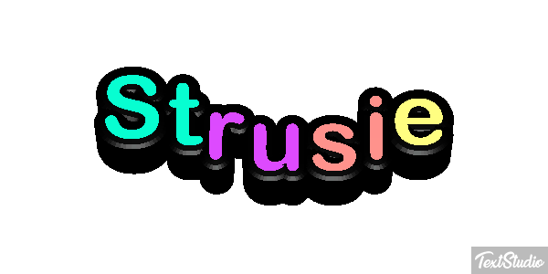 Strusie Effet de texte