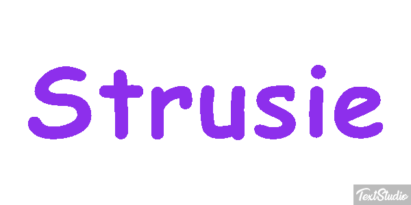 Strusie Effet de texte