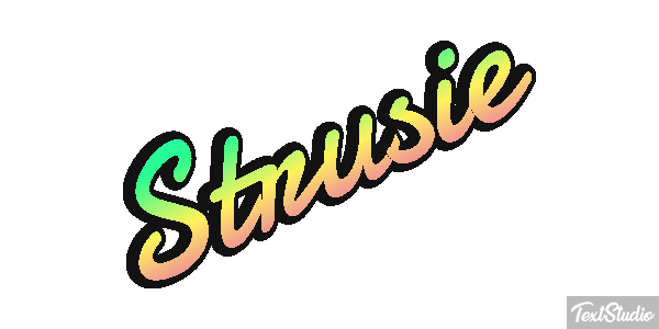 Strusie Effet de texte