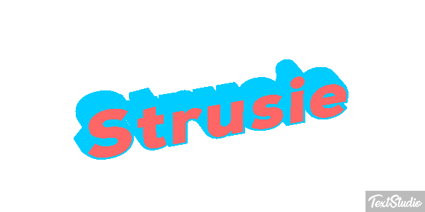 Strusie Effet de texte