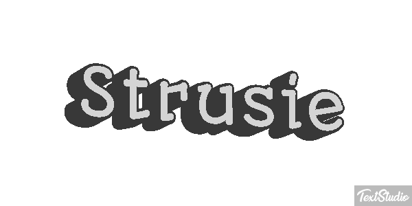 Strusie Effet de texte