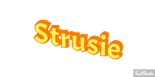 Strusie Effet de texte