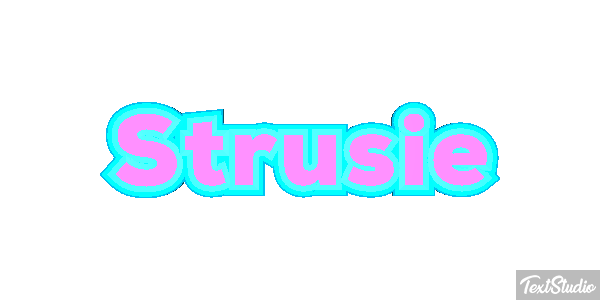 Strusie Effet de texte