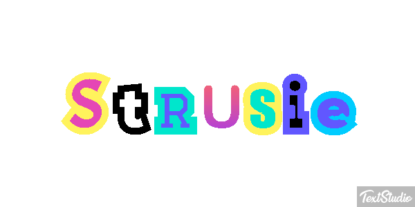 Strusie Effet de texte