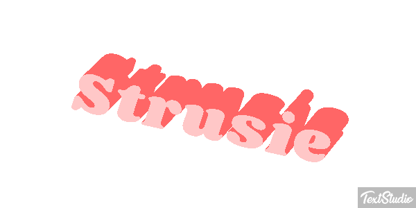 Strusie Effet de texte