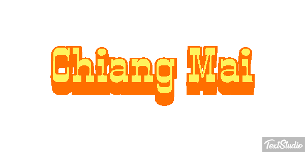 Chiang Mai Efekt tekstowy