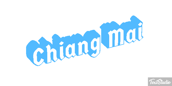 Chiang Mai Efekt tekstowy