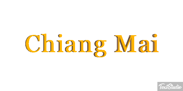 Chiang Mai Efekt tekstowy