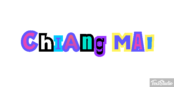 Chiang Mai Efekt tekstowy