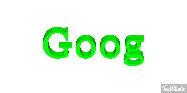 Goog Texteffekt