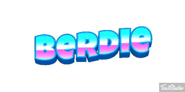 Berdie Text effect