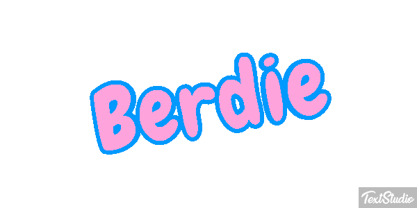 Berdie Text effect