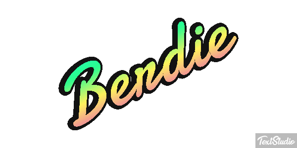 Berdie Text effect