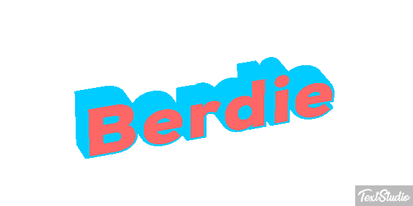 Berdie Text effect