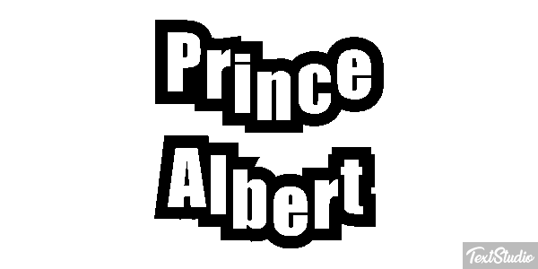 Prince Albert Texteffekt