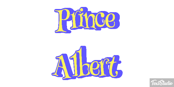 Prince Albert Texteffekt
