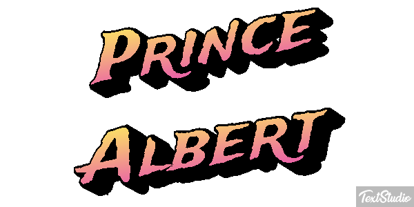 Prince Albert Texteffekt
