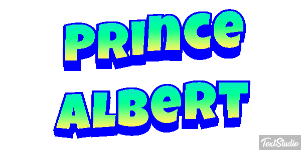 Prince Albert Texteffekt