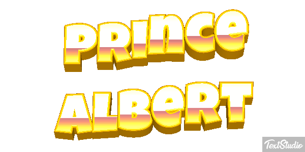 Prince Albert Texteffekt