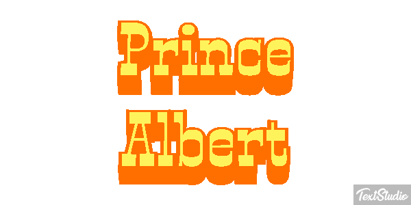 Prince Albert Texteffekt