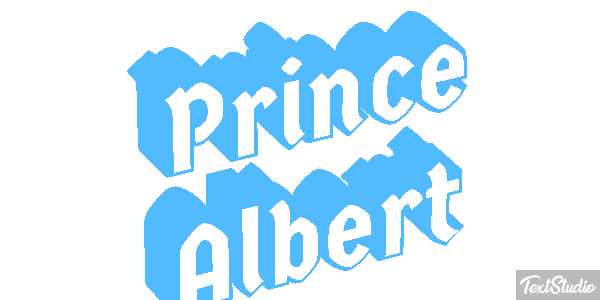 Prince Albert Texteffekt