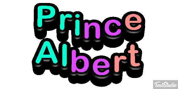 Prince Albert Texteffekt