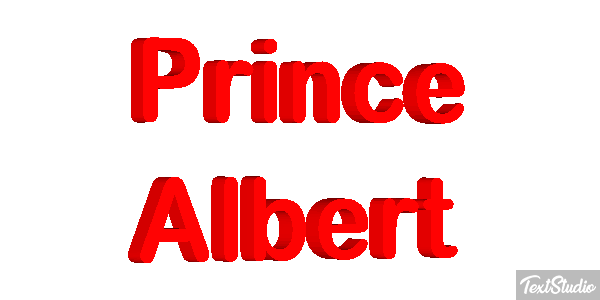 Prince Albert Texteffekt