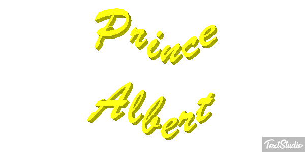 Prince Albert Texteffekt